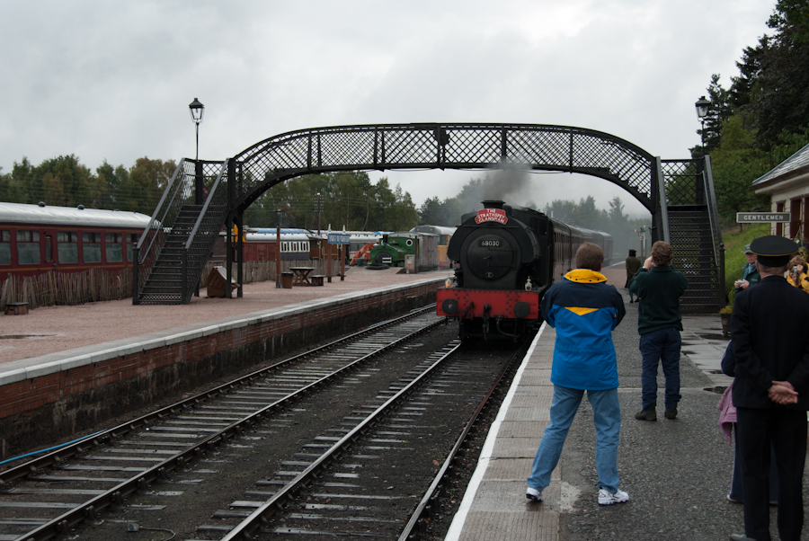 Strathspey Railway, Boat of Garten Station, Footbridge